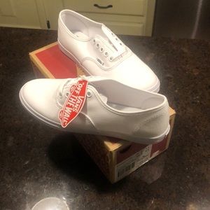 Woman’s Vans. Brand new